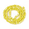 Electroplate Opaque Glass Beads Strands LS-GLAA-N022-4mm-13-3