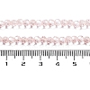 Electroplate Transparent Glass Beads Strands EGLA-A035-T4mm-A20-4