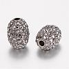 Alloy Rhinestone Beads RB-D314-14B-1