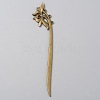 Alloy Lotus Hair Sticks MRMJ-WH0077-101B-1