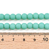 Opaque Glass Beads Strands GLAA-T032-P6mm-MD12-4