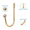 Zinc Alloy U Shape Hook Hangers Curtain SW-TAC0002-07C-5