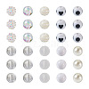 Spritewelry 160Pcs 10 Style ABS Plastic Imitation Pearl Beads & Transparent & Opaque Acrylic Beads FIND-SW0001-31-10