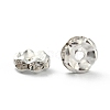 Iron Rhinestone Spacer Beads RB-A008-8MM-S-1