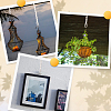 Cotton & Linen Weaving Flower Plant Hanger FIND-WH20008-37-4