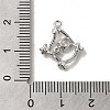 Brass Micro Pave Cubic Zirconia Pendants LS-KK-D091-04P-3