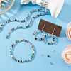 2 Strands Electroplate Transparent Glass Beads Strands EGLA-TADJ0001-06-5