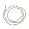 Natural New Jade Beads Strands G-F596-02-2mm-2