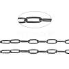 304 Stainless Steel Paperclip Chains CHS-F010-01H-B-1