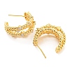 Rack Plating Brass Split Earrings EJEW-A028-12G-2
