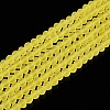 Transparent Glass Beads Strands EGLA-A044-T2mm-MD29-5