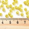 Baking Paint Glass Seed Beads SEED-A032-02E-4