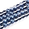Baking Paint Transparent Glass Beads X1-DGLA-N011-10mm-08-1