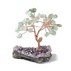 Natural Green Aventurine Tree Display Decoration DJEW-G027-05RG-03-3