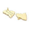 Brass Pendants KK-D229-22P-G-2