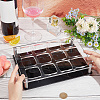 12-Hole Acrylic Wine Glass Organizer Holder ODIS-WH0025-151B-3