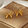 Stylish Stainless Steel Butterfly Stud Earrings For Daily Wear For Ladies WZ7478-1