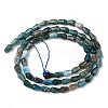 Natural Apatite Beads Strands G-C080-B06-01-2