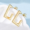 304 Stainless Steel Stud Earrings for Women EJEW-L296-033G-02-3