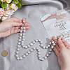 1Pc Polymer Clay Rhinestone Round Beaded Pants Chains AJEW-BM0001-29B-02-3