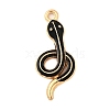 Alloy Enamel Pendants FIND-U031-14G-06-1