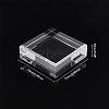 Square Transparent Acrylic Display Bases AJEW-WH0245-19A-2