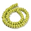 Porcelain Rondelle Beads PORC-Q001-01C-2