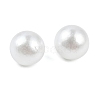 ABS Plastic Imitation Pearl Round Beads MACR-F033-8mm-24-3