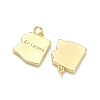 Brass Pendants KK-D229-22R-G-2