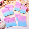 100Pcs 4 Styles PET Zipper Bags OPP-TA0001-19B-6