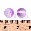 Frosted Baking Painted Glass Beads DGLA-N005-8mm-06-4