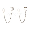 Tarnish Resistant Anti-Lost Earring for Wireless Earphone EJEW-JE04785-2