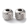 Non-Tarnish 201 Stainless Steel Spacer Beads STAS-K259-14B-P-1