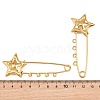 Star 304 Stainless Steel Safety Pins Brooch Findings SA-CBA098D-16E-G04-3
