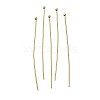 Brass Ball Head Pins KK-H502-03F-G-1