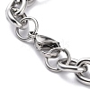 Tarnish Resistant 304 Stainless Steel Figaro Chain Bracelets BJEW-E271-05P-2