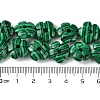 Dyed Synthetic Malachite Beads Strands G-H023-B05-01-5
