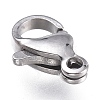 Tarnish Resistant 316 Surgical Stainless Steel Lobster Claw Clasps STAS-M281-01P-B-2