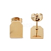 PVD Vacuum Plating 304 Stainless Steel Stud Earrings for Women EJEW-A048-46K-G-2