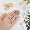 SUPERFINDINGS 56Pcs 7 Style Brass Pendants KK-FH0004-20-3