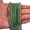 Natural Green Aventurine Round Bead Strands G-P070-37-6mm-3