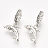 Alloy European Dangle Charms MPDL-S067-027P-1