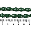 Opaque Solid Color Imitation Jade Beads Strands EGLA-N013-P8mm-D04-4