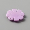 Opaque Resin Pendants RESI-WH0029-46B-03-2