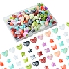 120Pcs 3 Styles Imitation Gemstone Acrylic Beads Sets OACR-FS0001-84-3