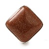 Synthetic Goldstone Adjustable Rings RJEW-H240-01S-16-3