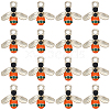 SUNNYCLUE 40Pcs Alloy Enamel Pendants FIND-SC0007-62-1