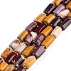 Natural Mookaite Beads Strands G-M403-B13-02-1