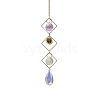 Crystal Glass Sun Catcher Pendant PW-WG9BDCB-02-1