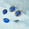   Natural Lapis Lazuli Flat Back Cabochons G-PH0002-22A-5